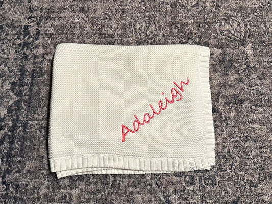 Name Baby Blanket
